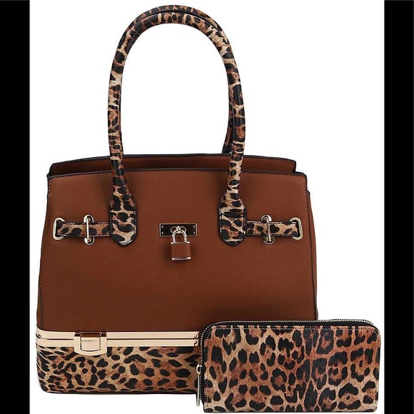 Leopard Purse and Wallet Set - Picture 6 of 8